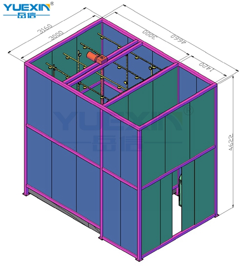 基站天線淋雨試驗裝置