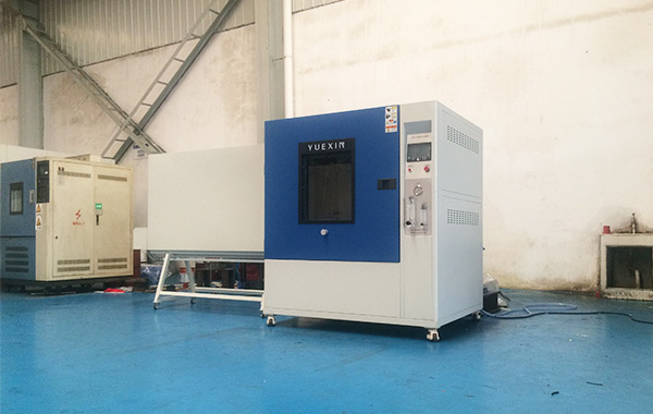 【嶽信】l噴水試驗箱安裝現場